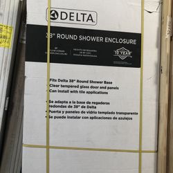 Round Glass Shower Enclosure 