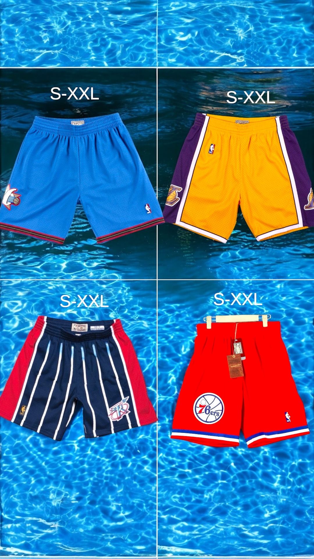 NBA Michelle And Ness Shorts $55