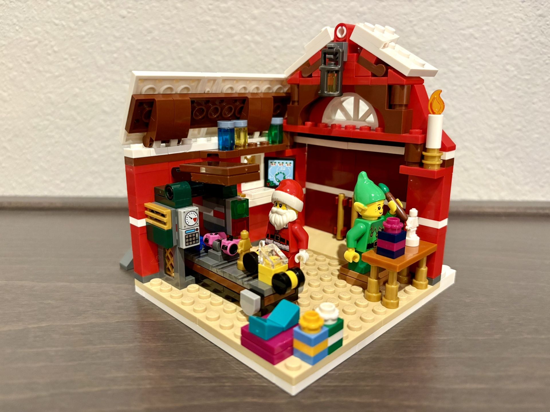 LEGO Santa’s Workshop 40565, 100% Complete
