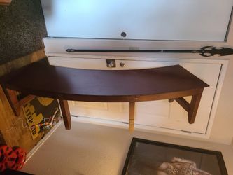 Mid Century Bowed Coffee table