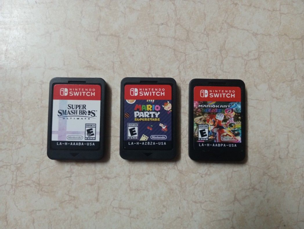 Mario Kart,Smash Bros. Mario Party Games For Switch