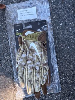Official nfl camo football gloves
