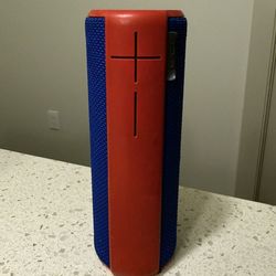 UE Boom 2 Bluetooth Speaker - Red and Blue