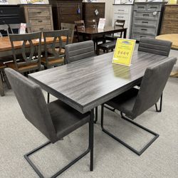 Clearance! New Dining Table And 4 Chairs!