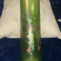 Robert Held Hand Blown industrial Art Glass Vase 