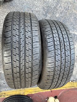 Set of 2  nice Continental 255/55/19 ( We install & balance )