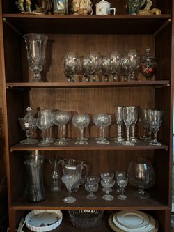 Large Mixed Glassware Collection