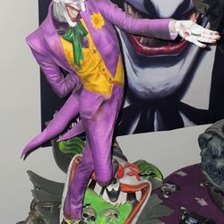 Joker Premium Format Sideshow Collectibles 1/4 Statue ‼️sold Out And Low Edition Size‼️