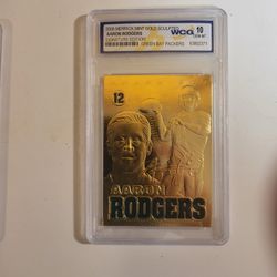 2008 Mint Gold ARRON ROGERS GEM 10