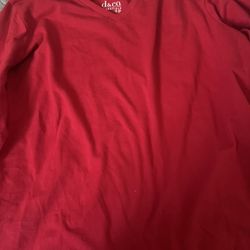 D and Co Red Long sleeve Shirt 