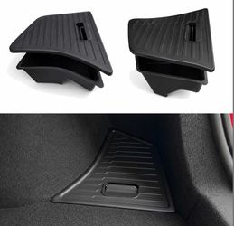 Rayhui Trunk Side Storage Bins For 24-26 Tesla Model 3 Highland (TPE Lid)