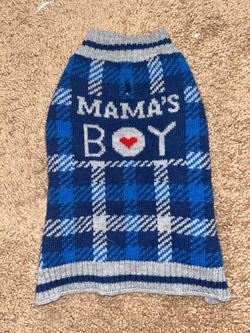 Dog MAMA’S BOY Sweater