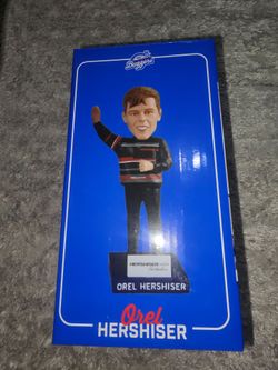 Orel Hershiser Ontario Tower Buzzers bobblehead, New