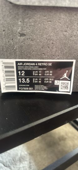 🔥 DS Air Jordan 4 Retro SE “Wet Cement” Size 12 – Grail Status 🔥