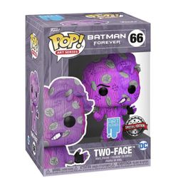 Funko POP -  Batman Forever 66 - Artist Series: DC - Two-Face with hard case