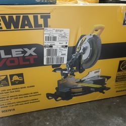 DEWALT 60v lithium-ion 12in cordless sliding miter saw (tool only)