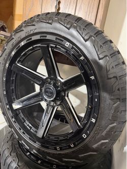 22 rims en tires