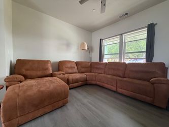 Wayland 96” Wide Vegan Leather Power