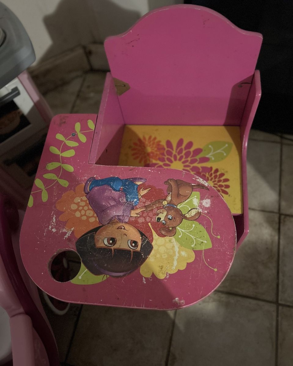 Girls Toddler Desk/Table