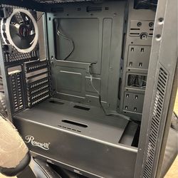 Damaged PC case