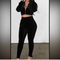 Velvet Track Suit