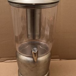 Beverage Dispenser 2.5 Gallon Stainless Steel Frontgate Birdrock Tablecraft style Punch Drink