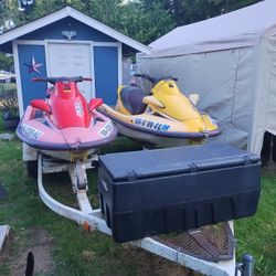 1999 Kawasaki 900 STX And 1100 STX