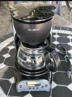 Mr. Coffee 4-Cup Programmable Coffee Maker Black