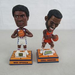 Wes Unseld & Earl Monroe NBA Washington Bullets Bobbleheads



