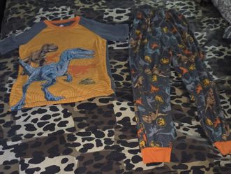 Boys Two Piece Pajamas Set Pants And Shirt Size 6/7