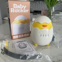 Rechargeable Baby Rocker for Strollers - 5 Vibration Speeds & 4 Timer Modes