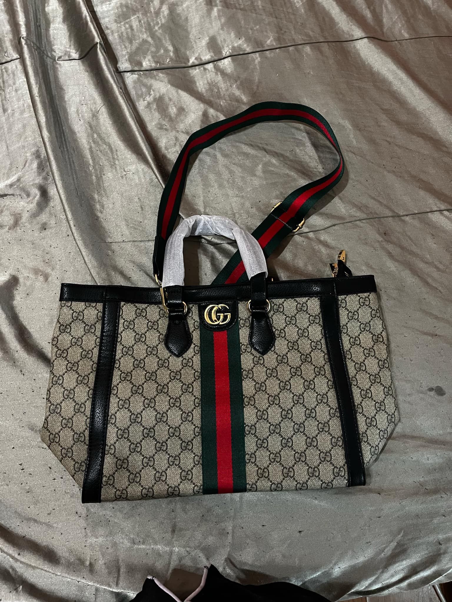 Gucci Bag & Slides