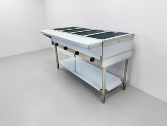 ETL Steam Table 4 Pan Gas Propane Warmer HN-4-NAT-GS