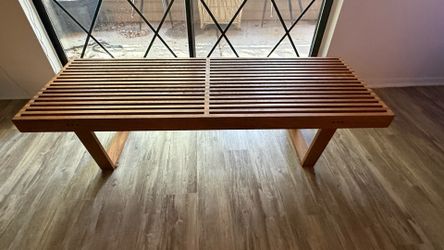 Mid Century style coffee table or bench.