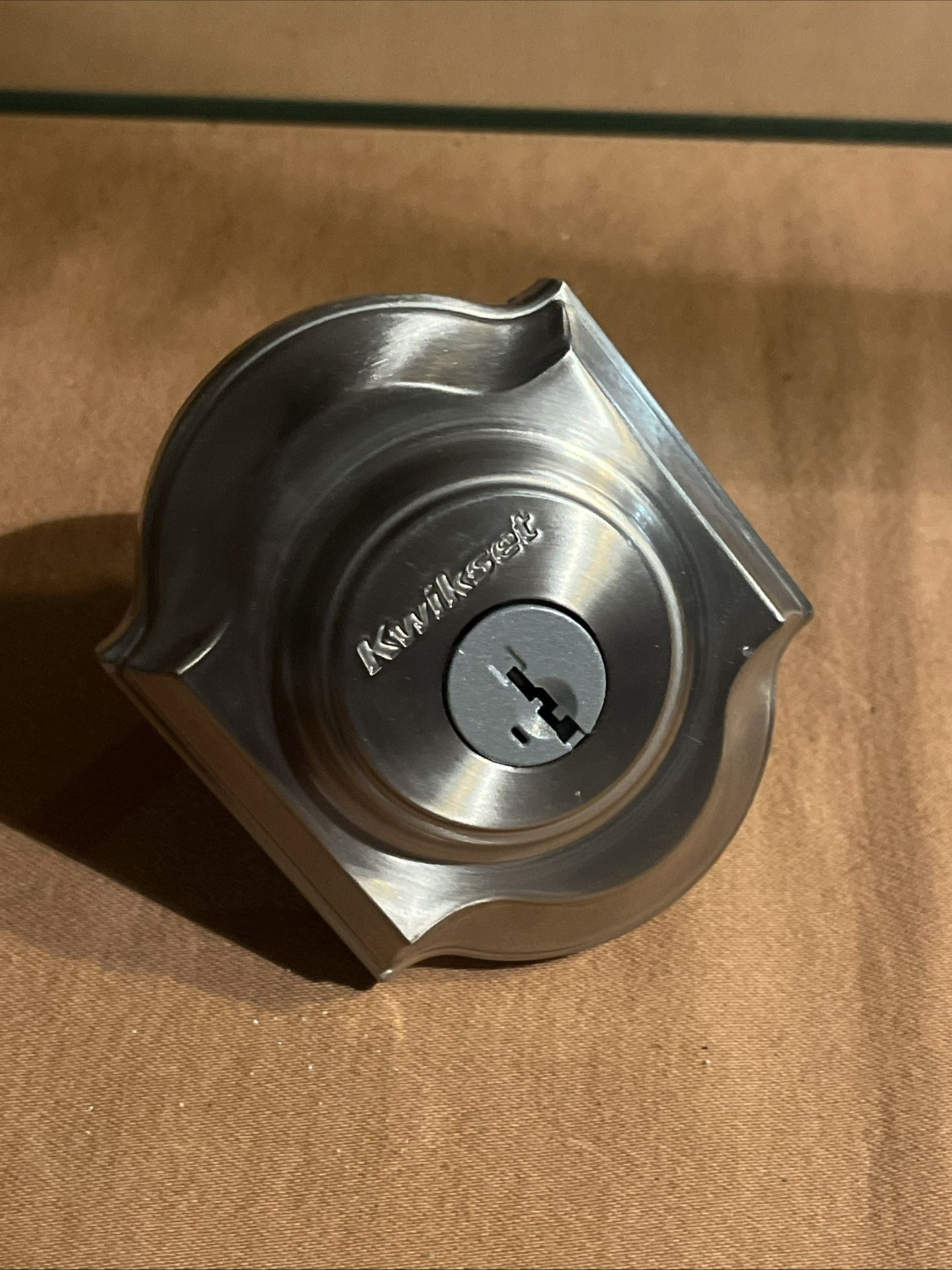 Kwikset Montara Single Cylinder Replacement Smartkey Deadbolt Lock Satin Nickel