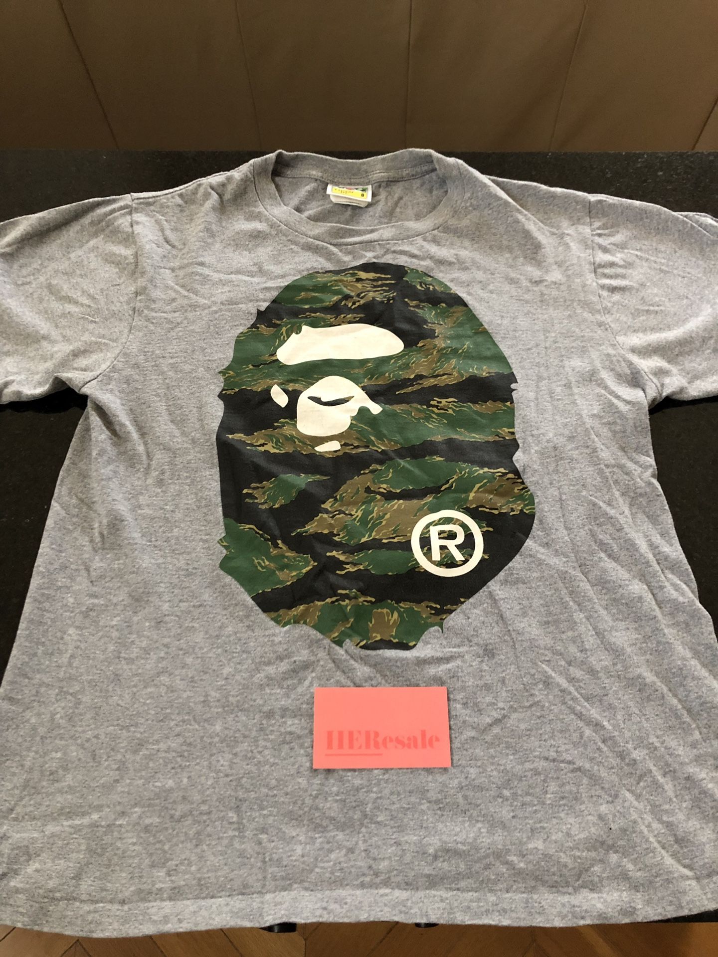 BAPE Camo Big Ape Head Tee