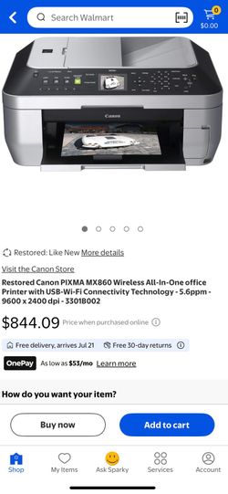 Canon PIXMA MX860 Wireless Office All-In-One printer