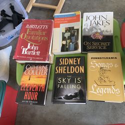 One lot of 39 books (mostly Hardbacks)