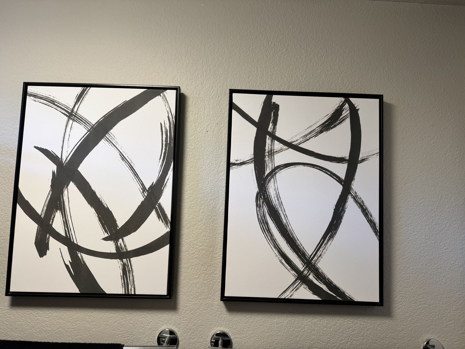 Black And White Wall Canvas