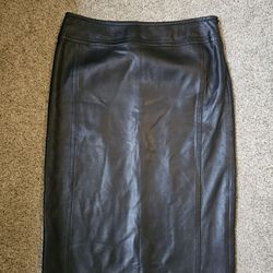 Michael Kors Leather Pencil Skirt Size 4