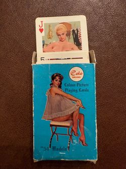 1960’s? Colo Brand Vintage Pin-Up Playing Cards