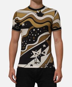 Dolce & Gabbana Millennials Star Crew Neck T-Shirt