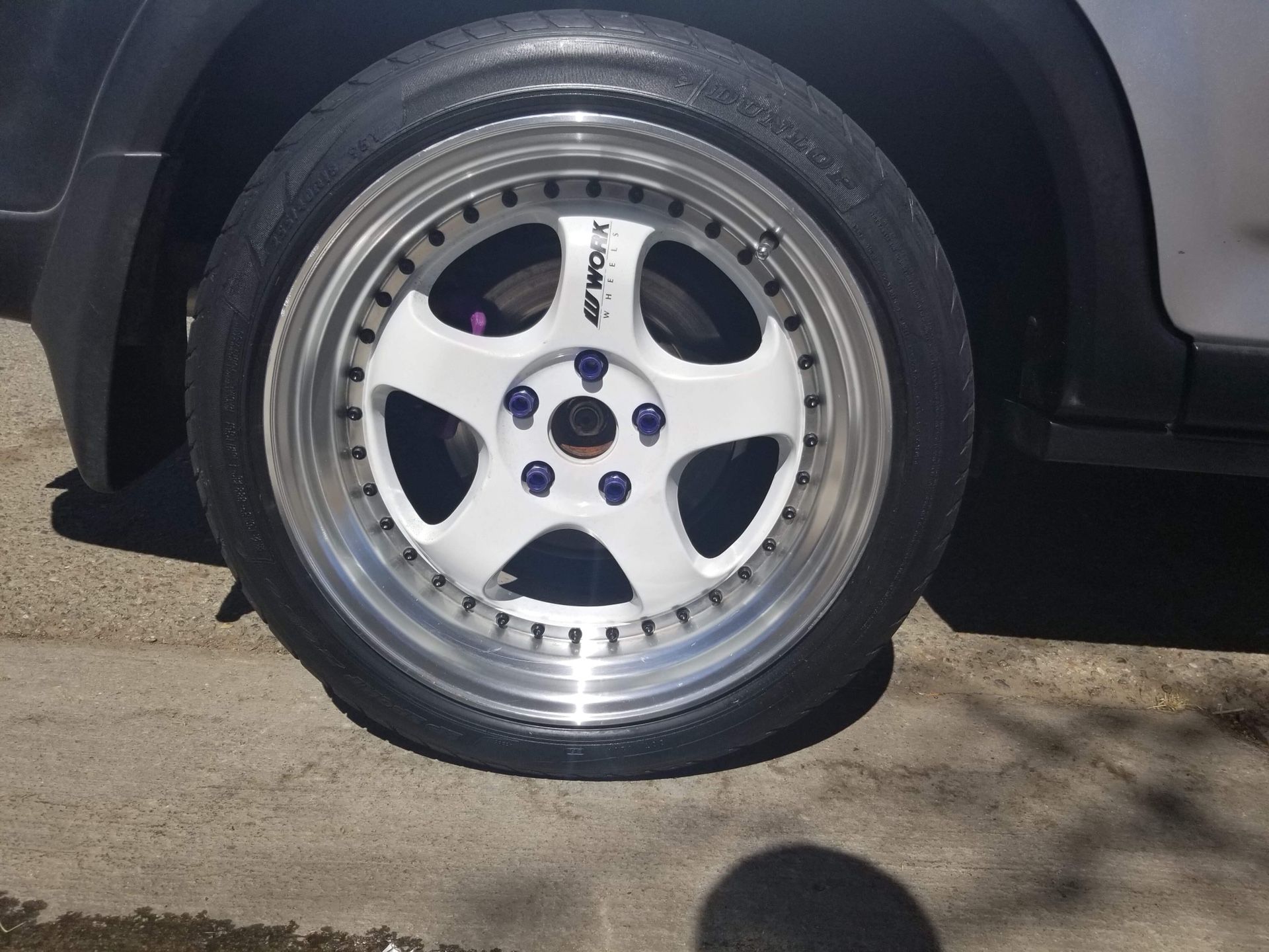 ESR SR06 18” 5x114.3 wheels rims with tires 18x8.5 +30 18x9.5 +35