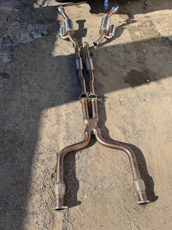 ARK Performance GRiP Exhaust w/ Burnt Tips for 09-19 Infiniti FX35 / FX37 / QX70