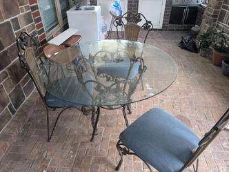 Glass table