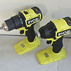 Ryobi Impact Driver And Drill Driver