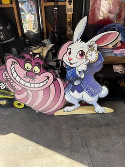 Alice And Wonderland Cut Outs