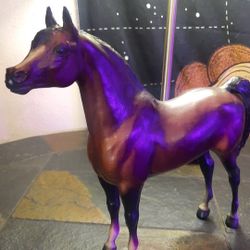 Vintage Breyer Horse Witez II Proud Arabian Stallion Bay Chestnut 1970's