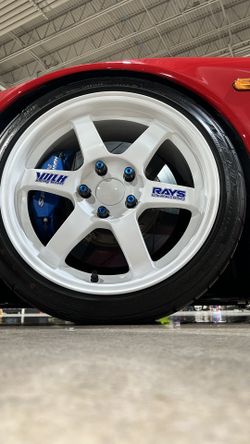 Rays Engineering Volk TE-37’s White