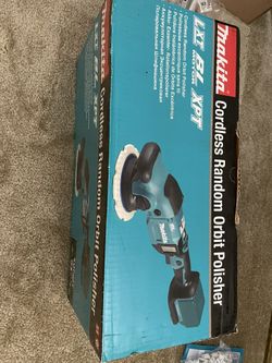 Makita XOP02T 5”/6” 18V 5.0 Ah Cordless Orbital Polisher Kit